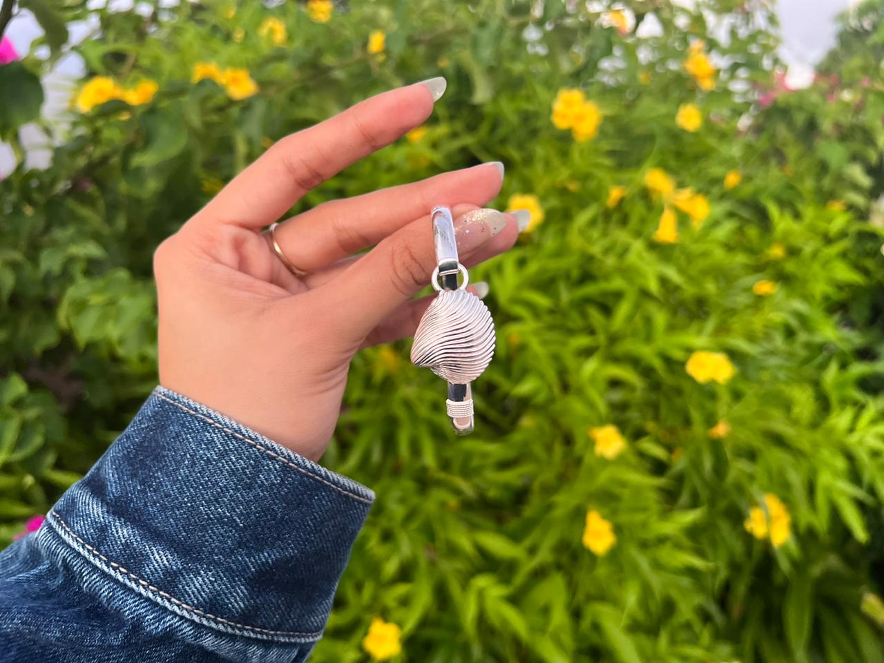 Sterling silver (925) seashells collection.