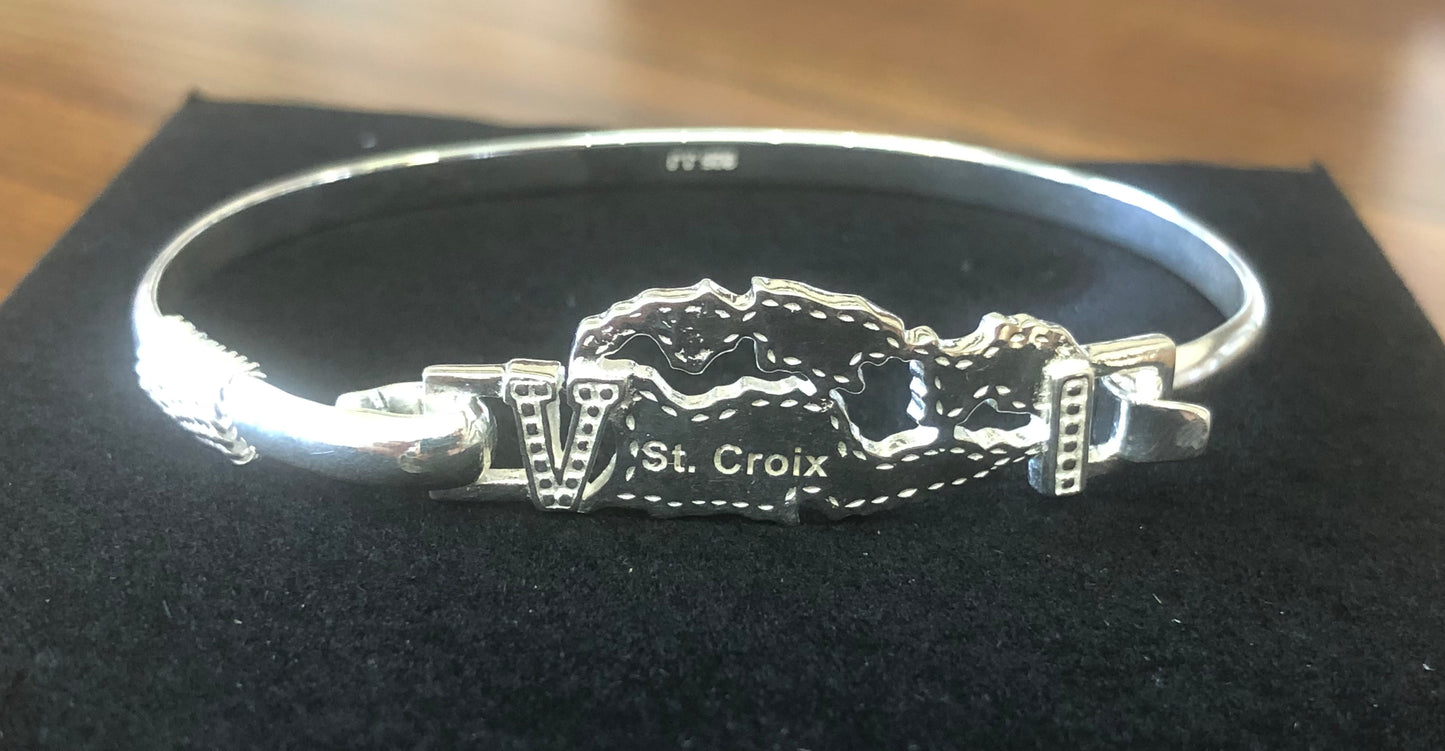 Virgin Islands sterling silver bracelet