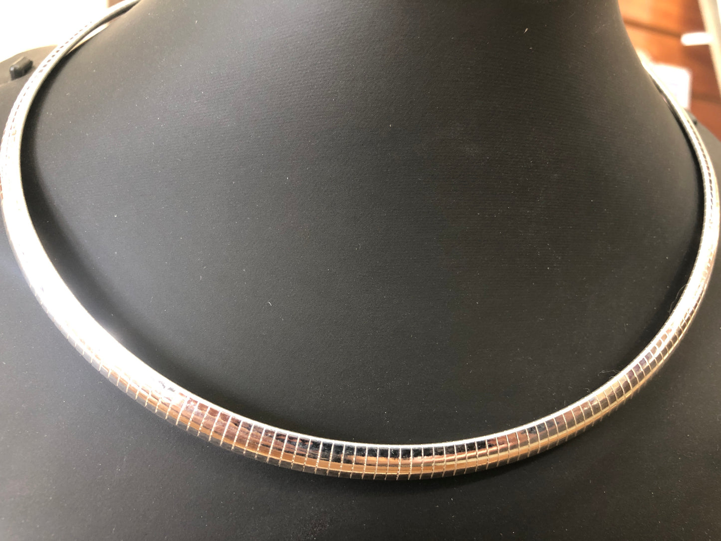sterling silver (925) omega chains collection.