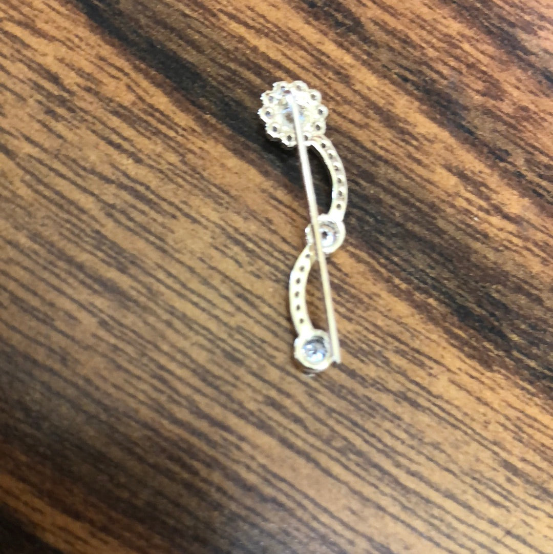 Solid 10 k gold ear cuff earrings for both sides.