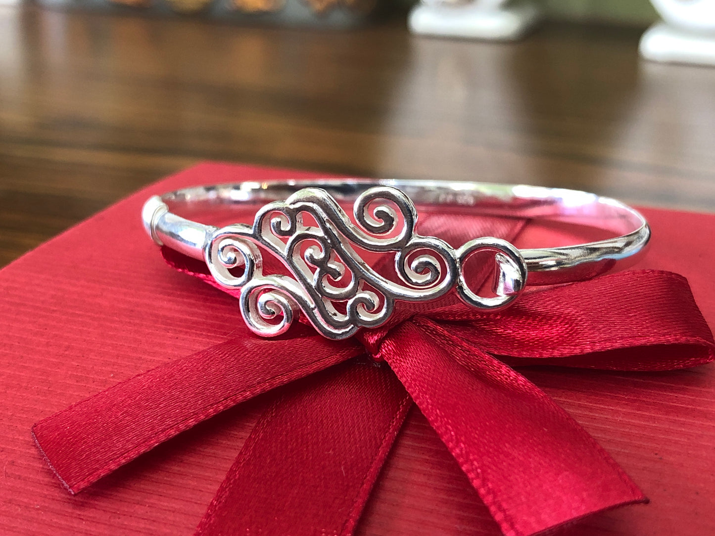 Sterling silver (925) waves bracelet