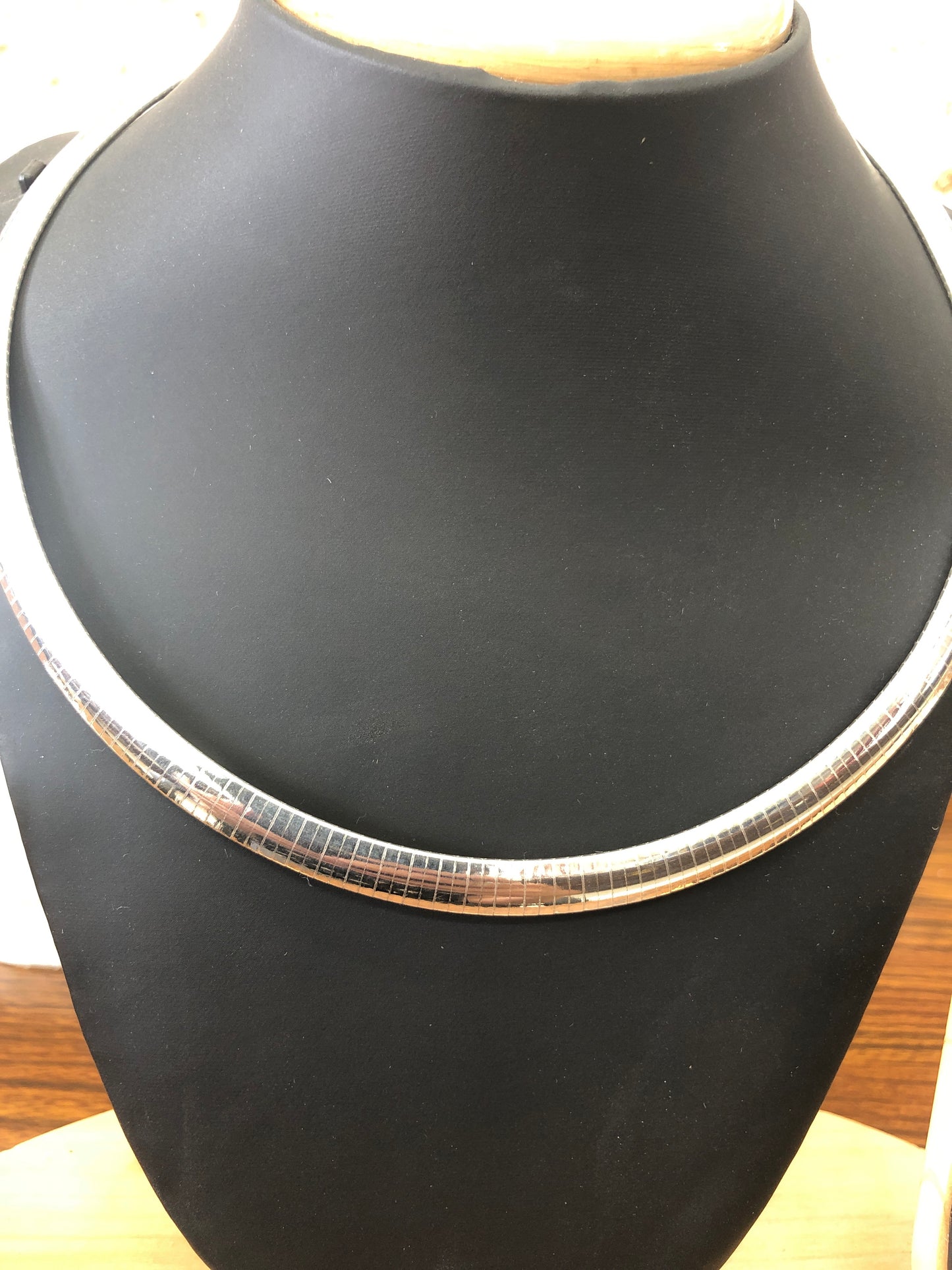 sterling silver (925) omega chains collection.