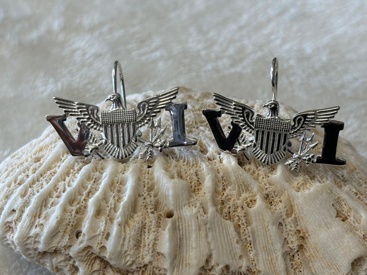 925 Sterling silver VI flag collection.