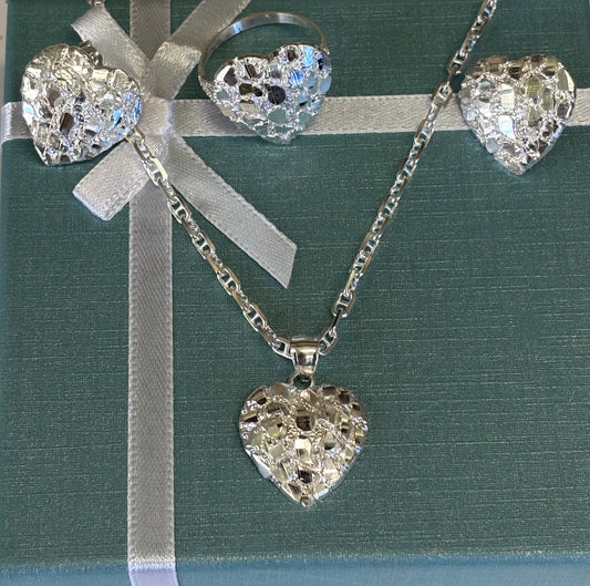 Beautiful Heart nugget set.