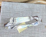 Sterling silver Machete bracelet.
