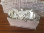 Men’s sterling silver (925) VI flag bracelet.