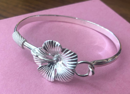 Hibiscus Kid’s sterling silver bracelet