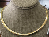 925 Sterling silver  reversible omega chain.