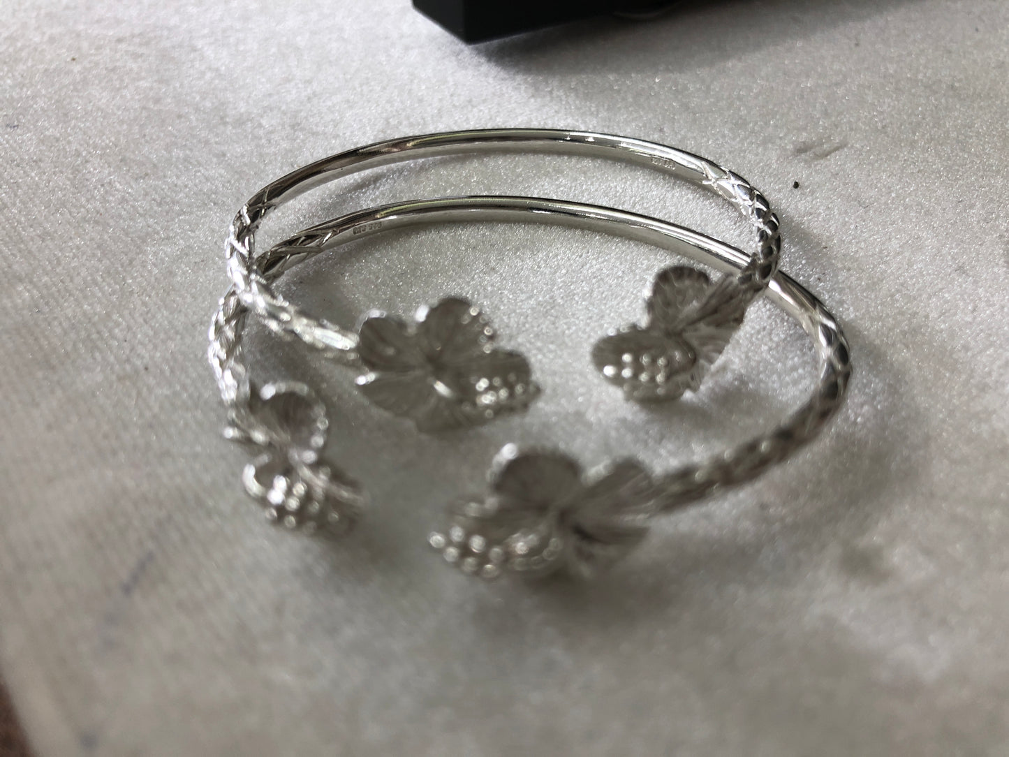 2 Sterling  silver(925)  kid’s bracelets