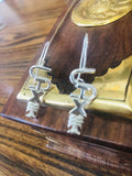 925 Sterling silver STX earring