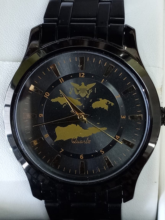 Virgin Islands Men’s watch black color