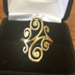 Solid 10k gold ring