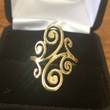 Solid 10k gold ring