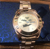 Virgin Islands Men’s rose gold Color watch