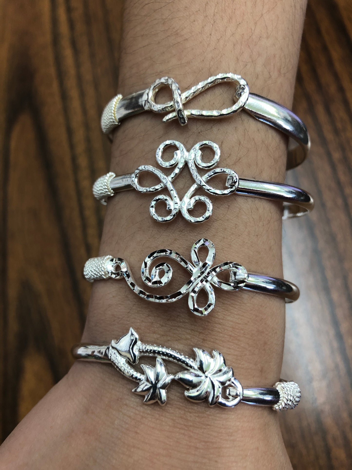 Sterling  Silver (925) palm trees Kid’s bracelets