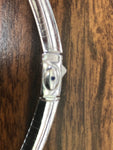 925 Sterling silver  reversible omega chain.