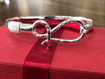 sterling silver(925) Knot bracelet.