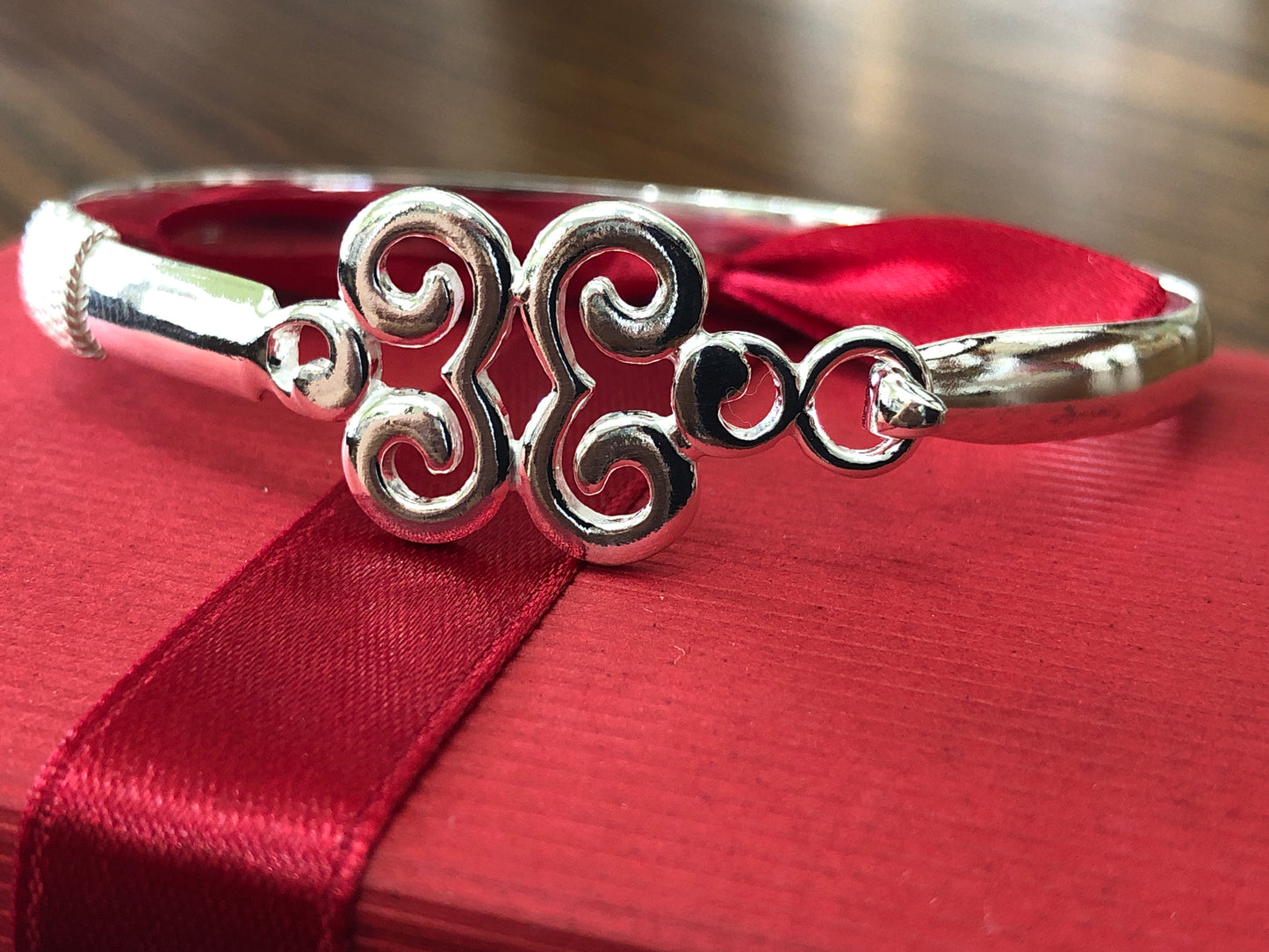 sterling silver(925) bracelet.