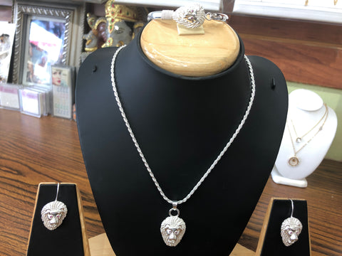 925 Sterling silver Lion head collection.